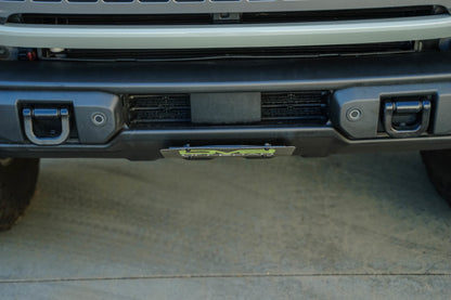 DV8 Offroad Capable Front Bumper License Plate Mount | Ford Bronco (21-26) (LPBR-05)