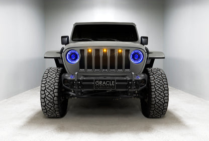 ORACLE Lighting Bi-LED Projector Headlights: Jeep Wrangler / Gladiator (18-24)