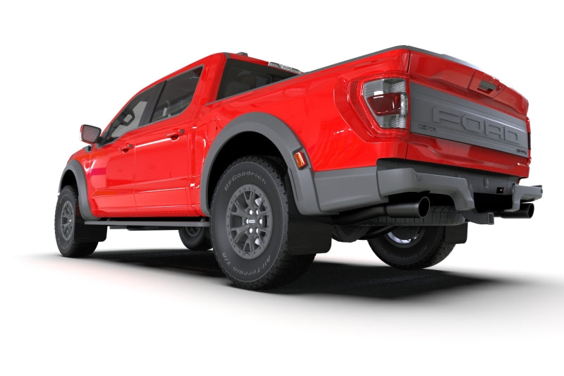 Rally Armor UR Mud Flaps | Ford F-150 Raptor (21-25 / 24-26) (MF73-UR-BLK-DGRY)