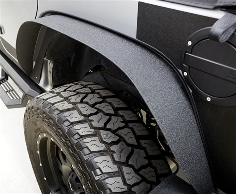 Rampage Steel Fender Flares | Jeep Wrangler JK (07-18)