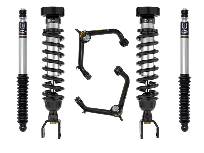 ICON Stage 1 Suspension System w/ Tubular Upper Control Arms: Ram 1500 2019-2022