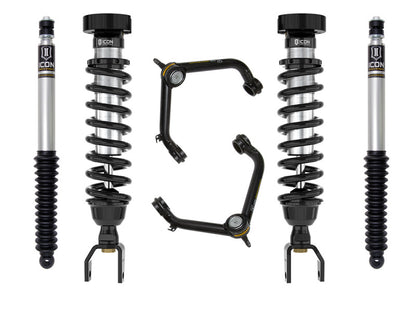 ICON Stage 1 Suspension System w/ Tubular Upper Control Arms: Ram 1500 2019-2022