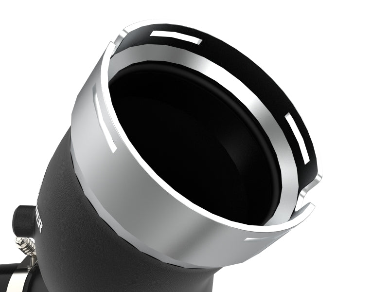 aFe BladeRunner 3in Aluminum Charge Pipe Kit | GM Diesel Trucks V8 6.6L L5P (20-21) (46-20444-B)