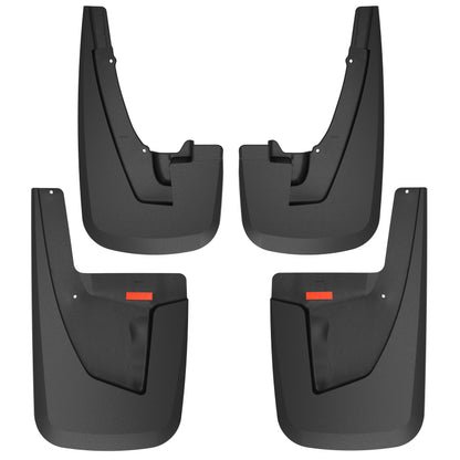 Husky Liners Custom Front and Rear Mud Guard Set: Ram 2500 / 3500 2019-2024