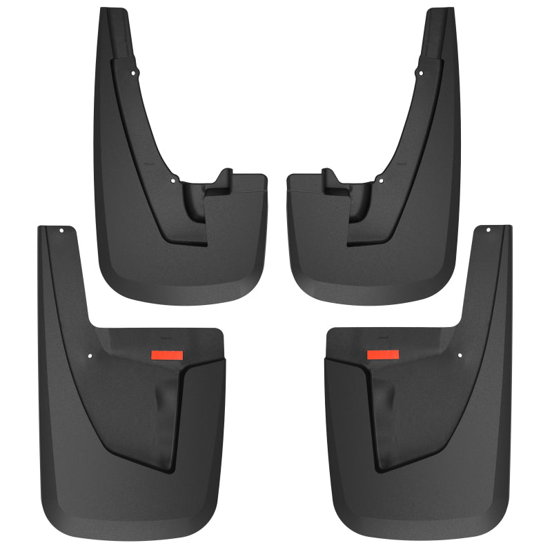 Husky Liners Custom Front and Rear Mud Guard Set: Ram 2500 / 3500 2019-2024