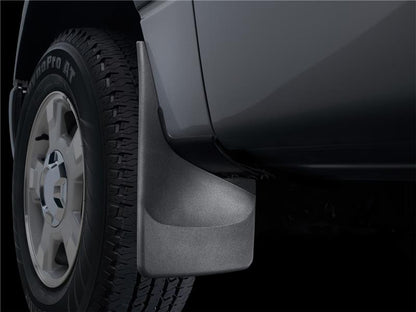 WeatherTech 14+ GMC Sierra/Sierra Denali No-Drill MudFlaps | GMC Sierra 1500/2500HD/3500HD (110036-120036)