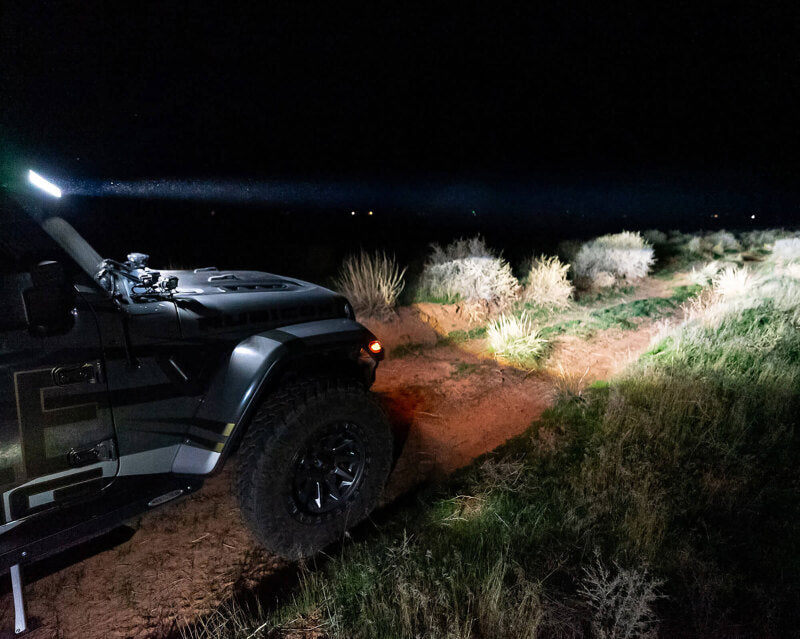 ORACLE Lighting Integrated Windshield LED Light Bar System: Jeep Wrangler / Gladiator (18-24)