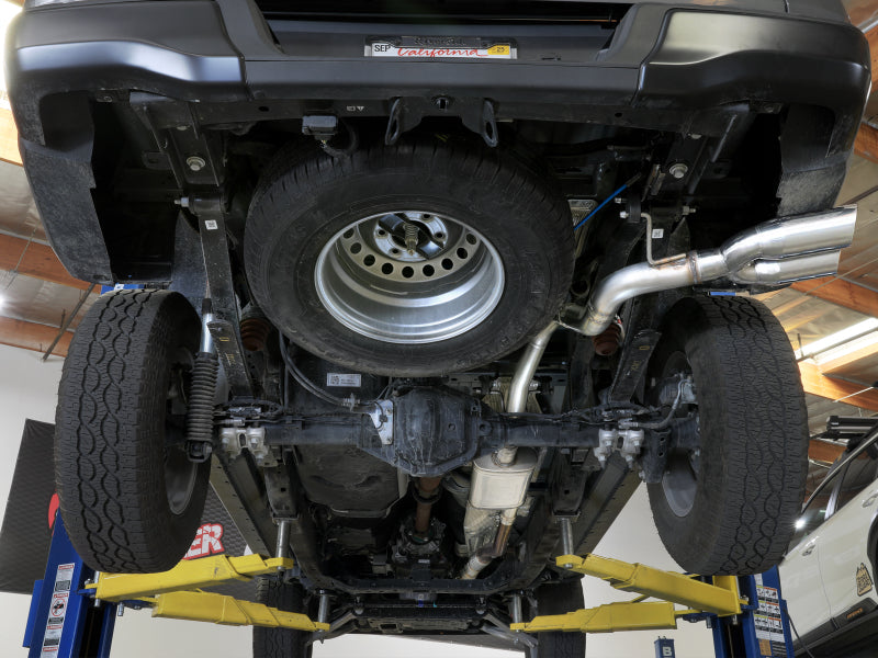 aFe 2.5-3in Vulcan Series Cat-Back Exhaust w/ SS Polished Tip | Ford Ranger L4-2.3L (24+) (49-33148-P)