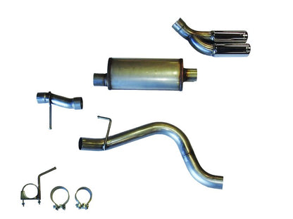 JBA 2.3L Pass Side Dual Exit Cat-Back Exhaust | Ford Ranger (19-26) (40-2545)