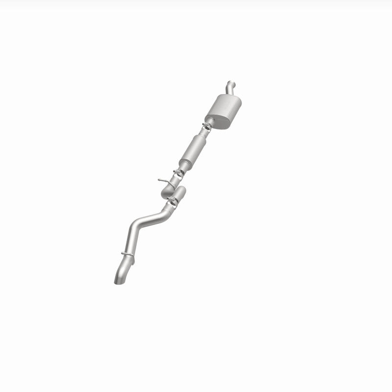 MagnaFlow Overland Cat-Back Perf Exhaust No-Tip Exit (REAR): Jeep Wrangler JL/JK 18-25 3.6L V6