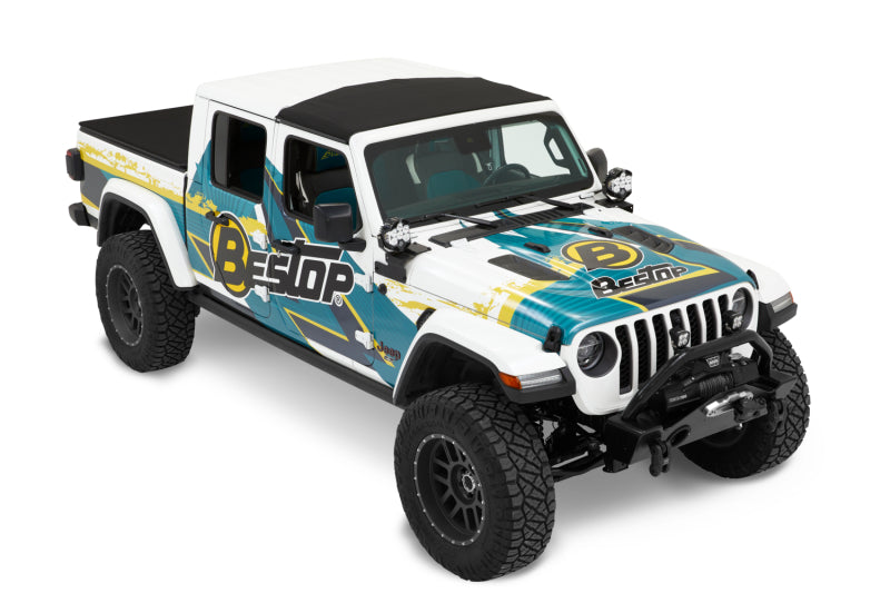 Bestop Sunrider For Hardtop Soft Top: Fits Jeep Gladiator / Wrangler JL 2018-2026