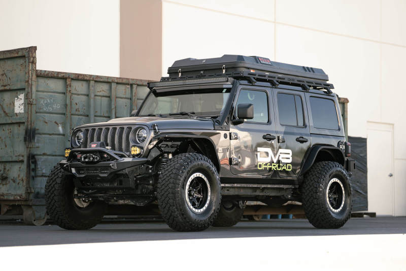 DV8 Offroad Spec Series Front Bumper: Fits Most Jeep Wrangler / Gladiator Models (2018-2026)