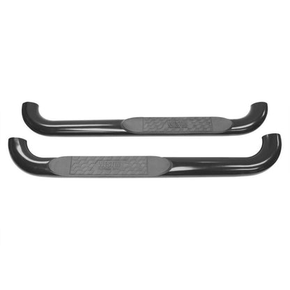 Westin Black 4 Oval Nerf Step Bars (SIDE): Fits Ram 1500 / 2500 / 3500 / Ram 1500 Classic (09-26)