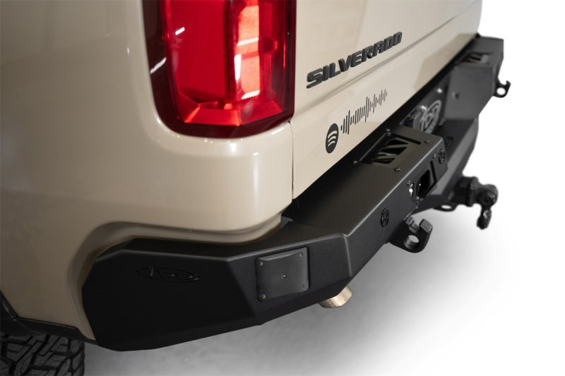 Addictive Desert Designs 2022+ Chevrolet Silverado 1500 / ZR2 / GMC Sierra AT4 / AT4X Stealth Fighter Rear Bumper | 2019-2026 (R120081090103)