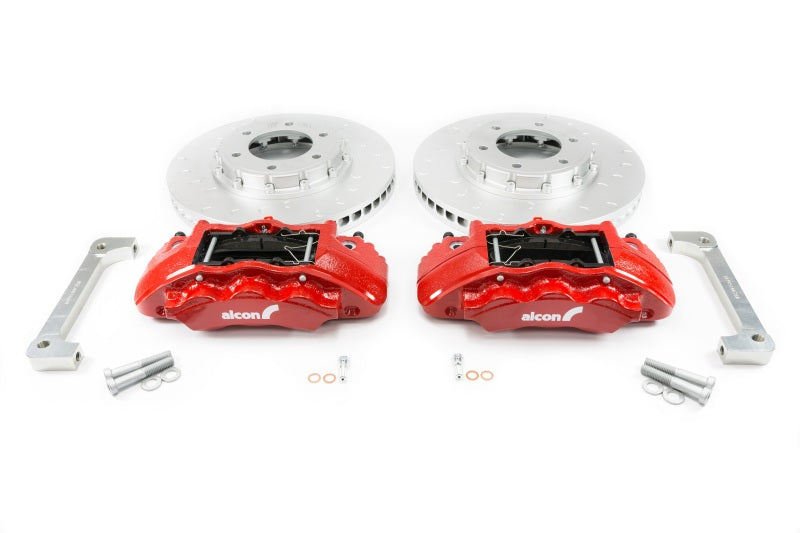 Alcon 350x34mm 6-Piston Front Brake Kit | Ford Ranger (19-26) / Bronco (20-26) (BKF1551K61)