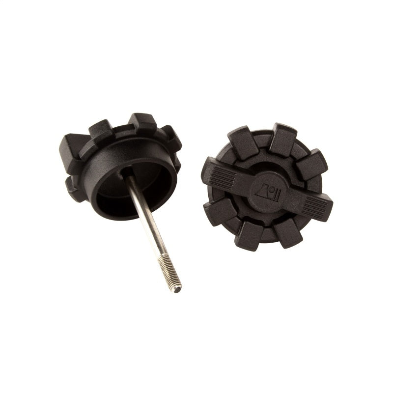 Rugged Ridge Elite Black Cast Aluminum Interior Knob | Jeep Wrangler JK/JL (07-25) 13510.17
