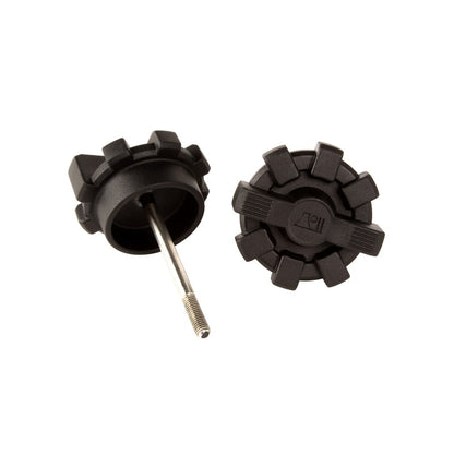 Rugged Ridge Elite Black Cast Aluminum Interior Knob | Jeep Wrangler JK/JL (07-25) 13510.17