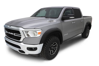 AVS Ventvisor Outside Mount Window Deflectors (4PC, Smoke): RAM 1500 Quad Cab 2019 - 2025