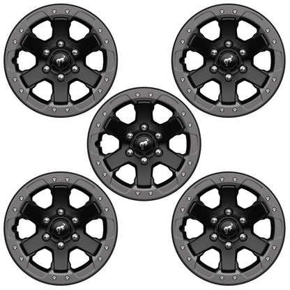 Ford Racing 17in x 8in Badlands Bead Lock Capable Wheel Kit | Ford Bronco (21-26) (M-1007K-DC178B)