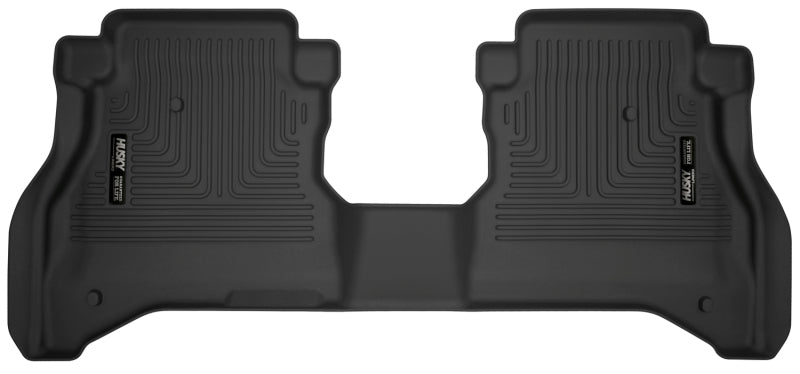 Husky Liners Black X-Act Contour Floor Liner (2ND SEAT): Jeep Gladiator 2020-2024
