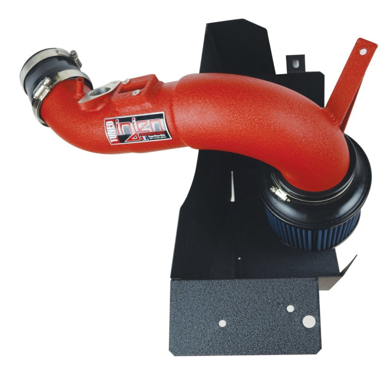 Injen 17-19 Honda Civic Type R 2.0T Wrinkle Red Short Ram Air Intake | Honda Civic Type R FK8 (16-22), Civic X (16-22), Acura RDX (18-26) (SP1583WR)