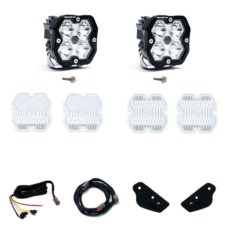 Baja Designs Squadron Sport 2.0 A-Pillar Kit | Ford Bronco (21-25) / Raptor (22-25) (440088UP)