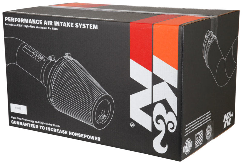 K&N 63 Series Cold Air Intake: Jeep Wrangler 2.0L Turbo 2019-2021