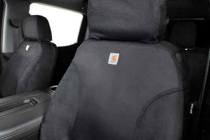Covercraft Carhartt Super Dux SeatSaver Front Seat Covers | Toyota Tacoma (16-23) (SSC2509COBK)