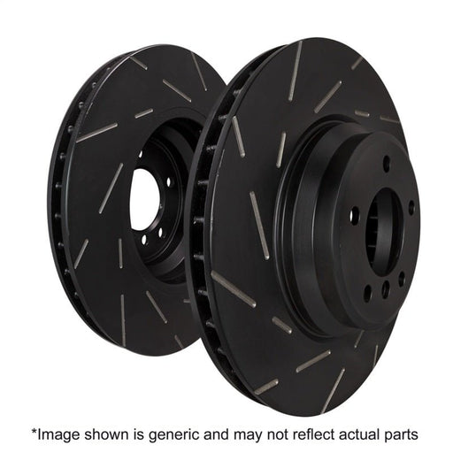 EBC USR Slotted Rear Rotors (360x34mm) | 11 Chevrolet Silverado 2500 (2WD/4WD) Brakes, Rotors & Pads offroad accessory | Iron Ridge Offroad