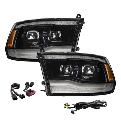 FORM Lighting Sequential LED Headlights | Ram 1500 (09-18) / 2500 (11-18) / 3500 (11-18) (FL0016)