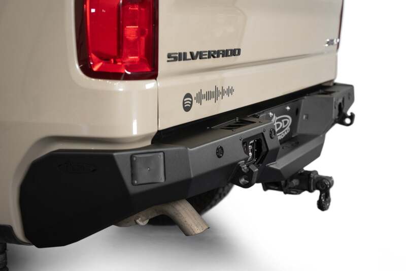 Addictive Desert Designs 2022+ Chevrolet Silverado 1500 / ZR2 / GMC Sierra AT4 / AT4X Stealth Fighter Rear Bumper | 2019-2026 (R120081090103)