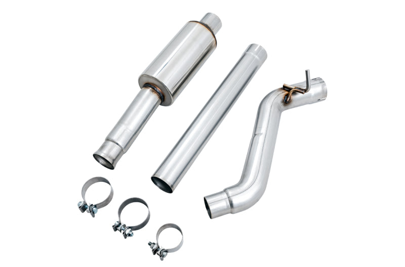 AWE Resonated Mid Pipe: Jeep Wrangler JL 2.0L Turbo 2018 - 2025