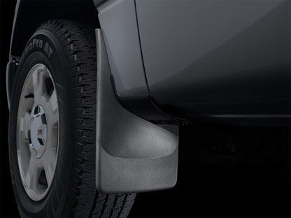 WeatherTech No-Drill Rear Mudflaps | Toyota Tacoma (16-23) (120055)