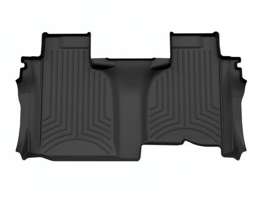 WeatherTech 19-25 Chevy Silverado Double Cab Bench Front FloorLiner HP - Black