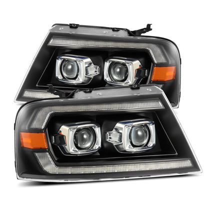 AlphaRex PRO-Series Halogen Projector Headlights | Ford F150 / Lincoln Mark LT (04-08) (880134)
