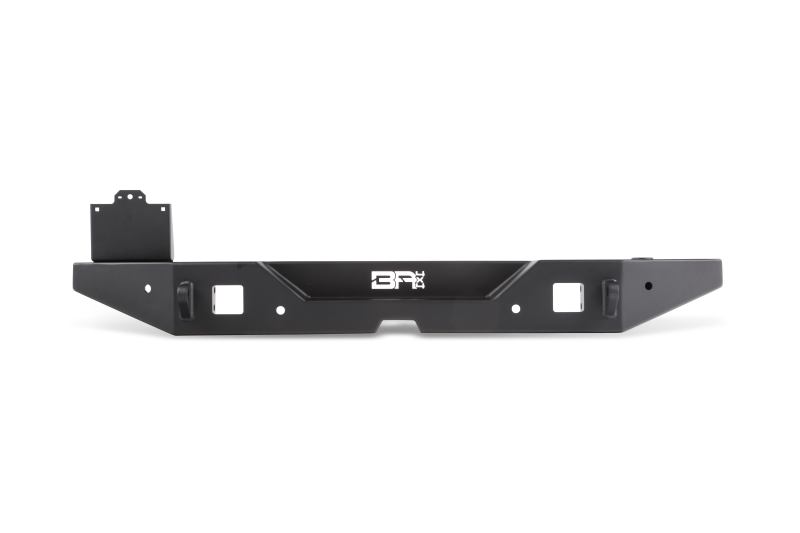 Body Armor 4x4 Full Width Rear Bumper w/ Tire Carrier Mount: Jeep Wrangler 2018-2021