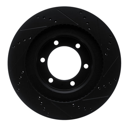 R1 03-09 Lexus GX470 Front Drilled & Slotted Brake Rotor | Toyota 4Runner (06-09) (ECB-76126L)