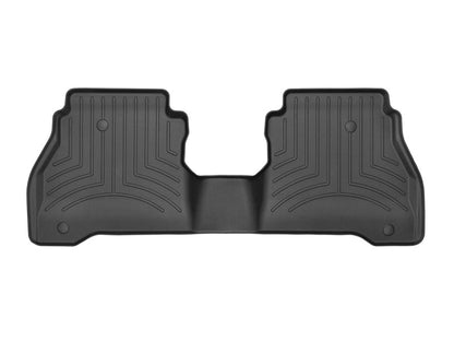 WeatherTech FloorLiner HP Rear Floor Mats (Black): Jeep Gladiator 2020 - 2025