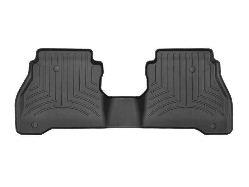 WeatherTech FloorLiner HP Rear Floor Mats (Black): Jeep Gladiator 2020 - 2025
