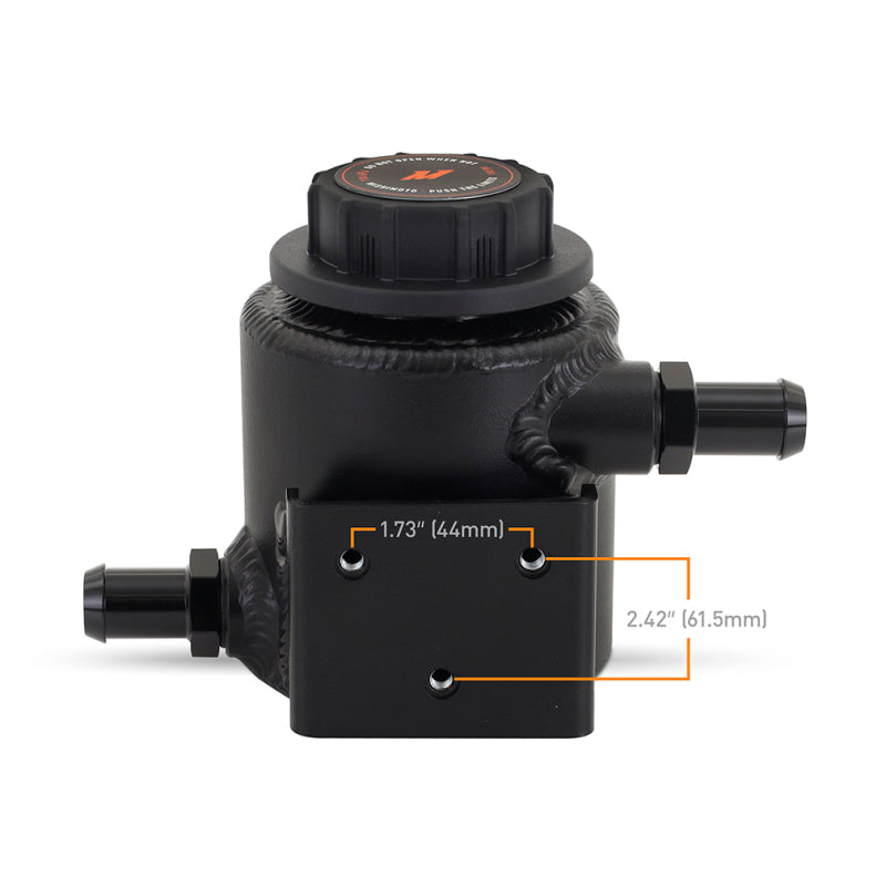 Mishimoto Universal Aluminum Coolant Expansion Tank | Toyota Land Cruiser / 4Runner / Tacoma / Tundra / Sequoia / Lexus GX470 / LX570 / FJ Cruiser (84-23+) (MMRT-EXP-TRDBK)