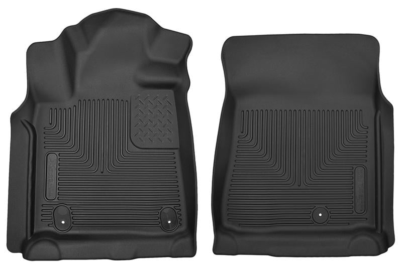 Husky Liners X-Act Contour Black Front Floor Liners | Toyota Tundra Pickup (07-11) (53731)