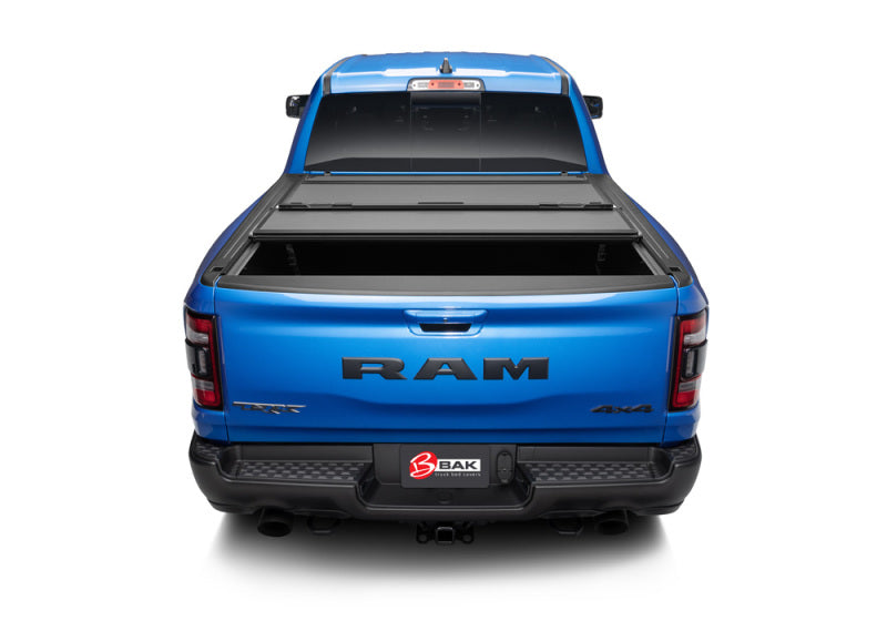 BAK BAKFlip MX4 Matte Hard Folding Truck Bed Cover: Ram 1500 (19-26) 6'4" Bed w/o RamBox