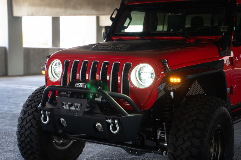 DV8 Offroad Slim Steel Fender Flares: Fits Most Jeep Wrangler / Gladiator Models (2018-2026)