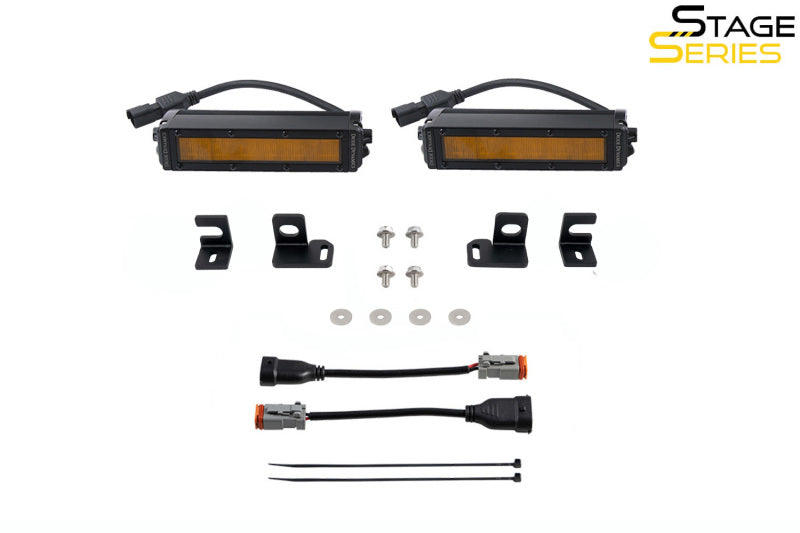 Diode Dynamics SS6 LED Stage Series Fog Light Kit | Toyota Tacoma (24-26) (DD7931)