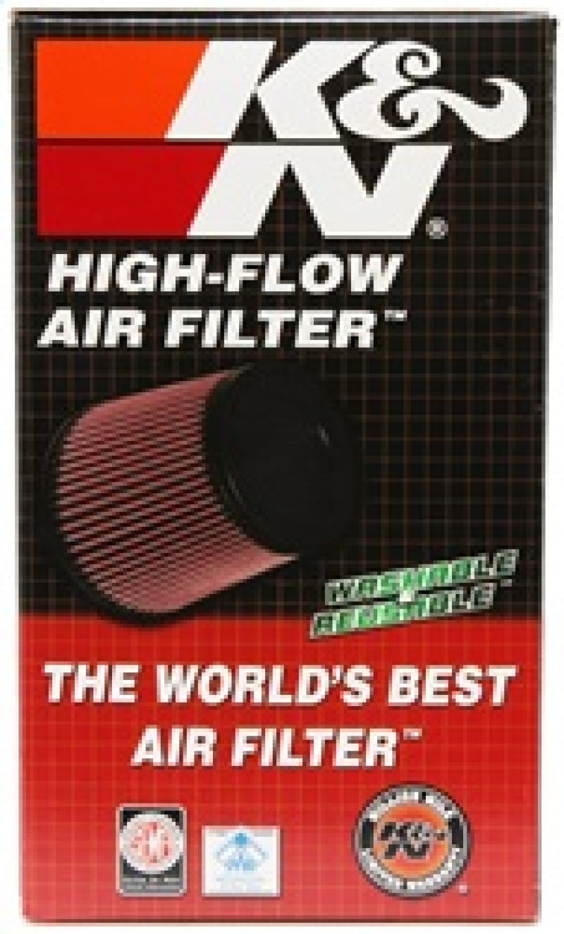 K&N Universal Round Tapered Performance Washable Air Filter | Jeep Wrangler JK (07-18) (RU-4730)