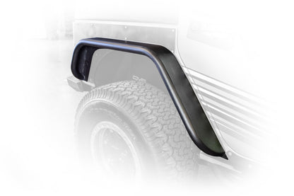 DV8 Offroad Flat Tube Fenders (FRONT AND REAR): Jeep Wrangler JK 2007-2018