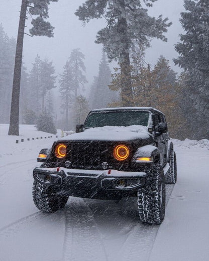 ORACLE Lighting High Powered LED Headlights (PAIR): Jeep Wrangler (18-24) / Gladiator (20-24)