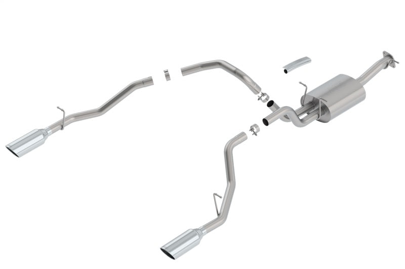 Borla S-Type Exhaust System: Dodge Ram 5.7L Hemi 1500 2019 - 2023