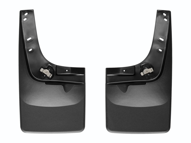 WeatherTech 14+ GMC Sierra/Sierra Denali No Drill Mudflaps | GMC Sierra 1500 (19-26) / Sierra 2500HD/3500HD (20-26) (110036)