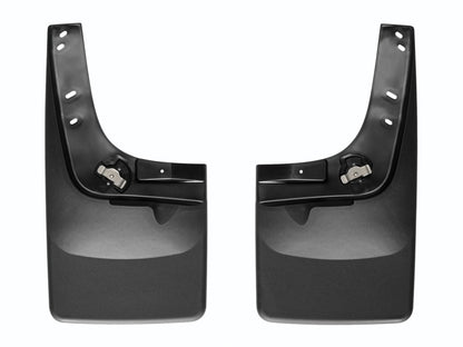 WeatherTech 14+ GMC Sierra/Sierra Denali No Drill Mudflaps | GMC Sierra 1500 (19-26) / Sierra 2500HD/3500HD (20-26) (110036)